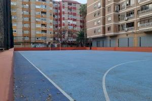 El Ayuntamiento de València renueva la Instalación Deportiva Elemental de Ciutat Jardí con una inversión de más de 47.000 euros