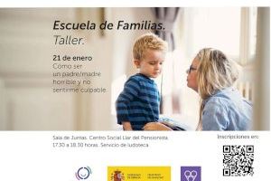 Continúan los talleres de “Escuela para familias” con una sesión para orientar a los padres en la crianza positiva de sus hijos