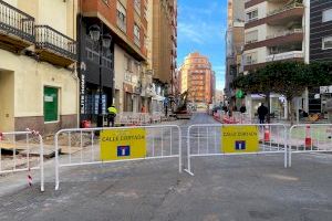 Cortes de calles en Castellón: así avanzan las obras de la Zona de Bajas Emisiones