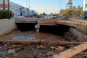 El alcalde de Aldaia (PSOE) pide explicaciones a la CHJ por la riada del barranc de la Saleta y señala al Botànic por 'parar' las obras