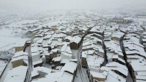 Así amanecen algunos puntos de Valencia y Castellón tras una nevada històrica