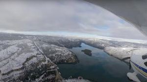 Impresionantes imágenes: así se ve el interior de Valencia nevado desde el aire