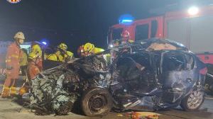 Dos morts i diversos ferits en un accident múltiple a Sagunt