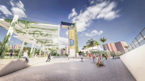 Nuevo proyecto para Valencia: un jardín vertical de 45 metros de altura a la entrada de la ciudad