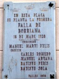 Placa conmemorativa